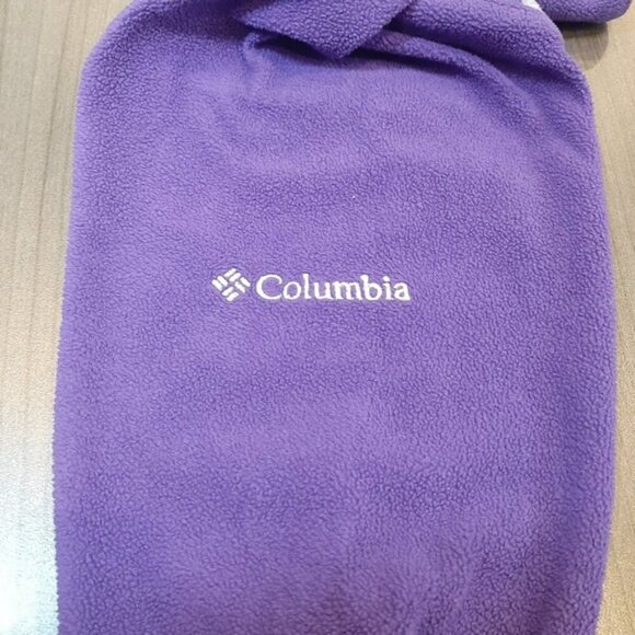 COLUMBIA Quarter Zip Fleece Sweater Winter Fall Spring High Collar - Picture 9 of 11